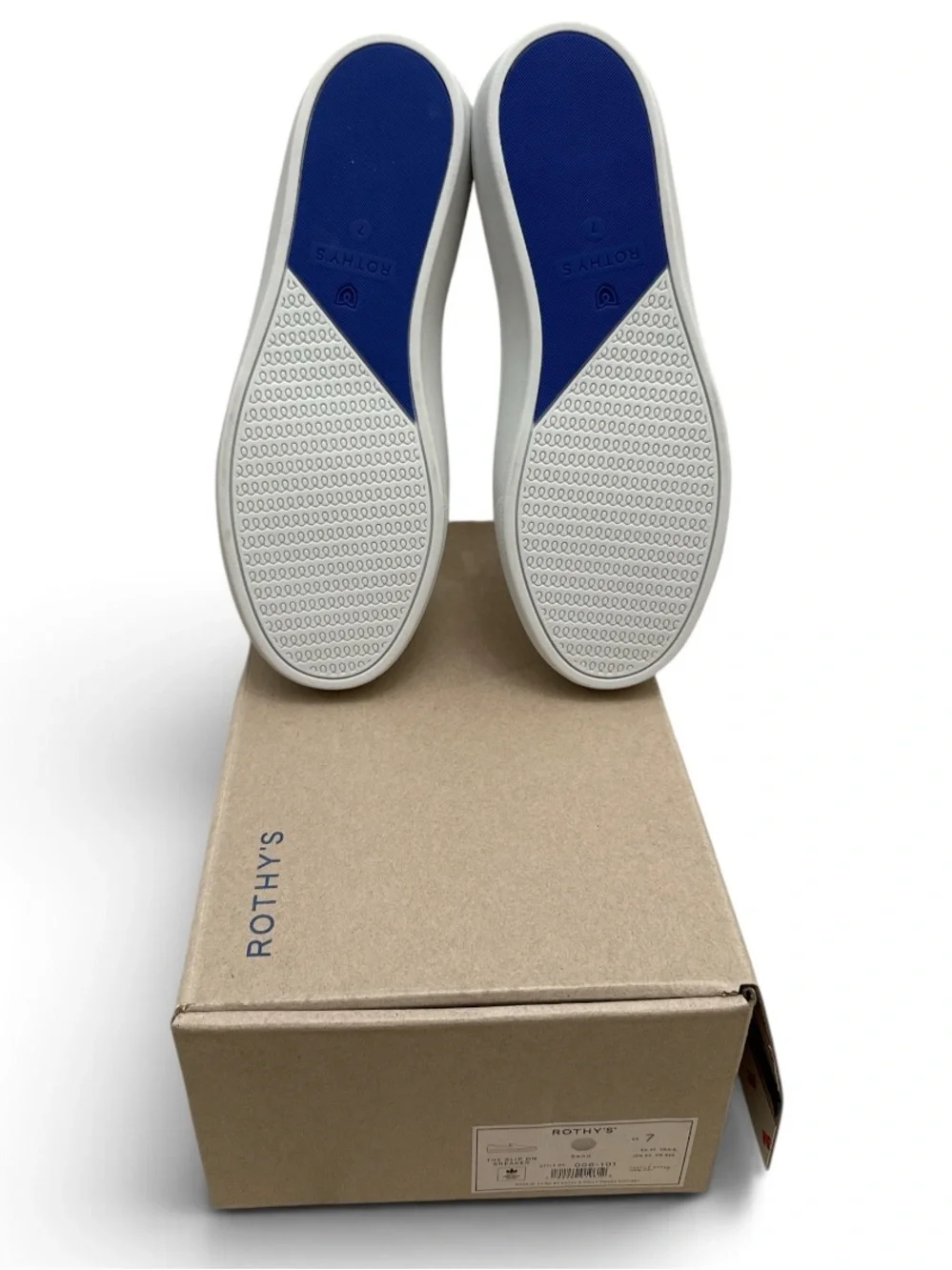 Rothy’s The Sneakers Women's Comfort Slip On Shoes Size 7 New